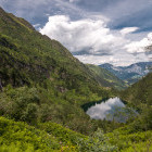 Hutennsee Lake in Austria