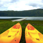 Kayaking on Sete Cidades in São Miguel Island, the Azores