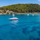 Blue lagoon in Croatia