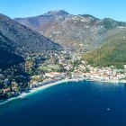 Mošćenička Draga bay in Croatia