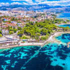 Aerial of Split in Croatia