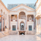 Diocletian Palace in Split, Croatia