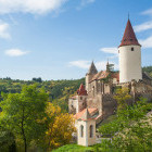 Krivoklat medieval castle in Czech Republic