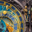 Astronomical clock in Old Town Prague, Czech Republic