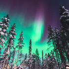 Northern lights in Finland
