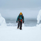 Snowshoeing in Finland