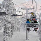 Ski lift in Finland