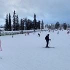Skiiers in Finland