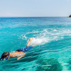 Snorkelling in Crete, Greece