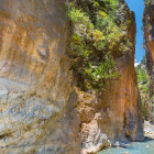 Samaria Gorge in Crete, Greece