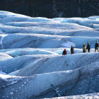 Glacier walk in Iceland
