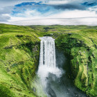 Skogafoss waterfall in Iceland