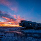 United States Navy plane wreck in Iceland