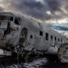 United States Navy plane wreck in Iceland