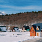 Mountain huts in Durmitor National Park, Montenegro