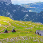 Houses in Durmitor National Park, Montenegro