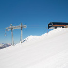 Ski lift in Kolašin, Montenegro