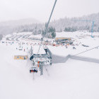 Ski lift in Kolašin, Montenegro