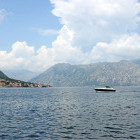 Speedboat in Kotor, Montenegro