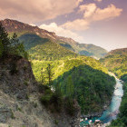 Tara River Gorge in Montenegro