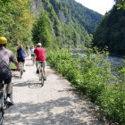 Cycling in the Pieniny Mountains, Poland