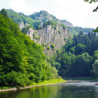 Dunajec River in Pieniny Mountains, Poland