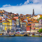 Colourful old town of Porto