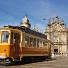 Tram in Porto, Portugal