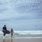 Surfing lesson in Portugal