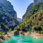 Kayaking in Congost de Mont Rebei Gorge, Catalonia