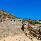 Ancient amphitheater in Myra