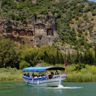 Kaunos antique city in Dalyan, Turkey