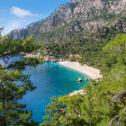 Seaside view from the Lycian Way, Turkey