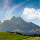 Panoramic view of Tatras Mountains