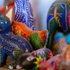 Alebrije folk art in Oaxaca, Mexico