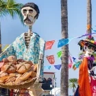 Day of the Dead celebrations in Mexico (seen on our October departure only)