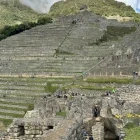 View of Machu Picchu in Peru.