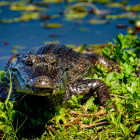 Caiman in Ibera Wetlands, Argentina