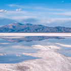 Salinas Grandes salt flats in Argentina
