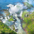 Iguazu Falls in Brazil