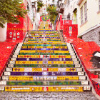 Escadaria Selaron in Rio de Janeiro, Brazil