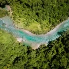 Aerial of Rio Salobra, Brazil