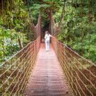 Hanging bridges near Arenal Volcano, Costa Rica