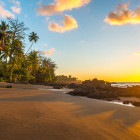Beach in Corcovado National Park, Costa Rica