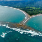 Aerial of Marino Ballena National Park, Costa Rica
