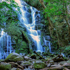 Waterfall at Rincon de la Vieja in Costa Rica