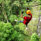 Zipwiring in Ecuador