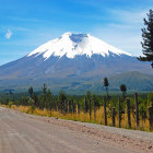Cotopaxi Volcano in Ecuador