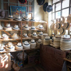 Panama hats in Cuneca, Ecuador