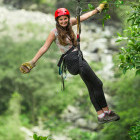 Zipwiring in Ecuador